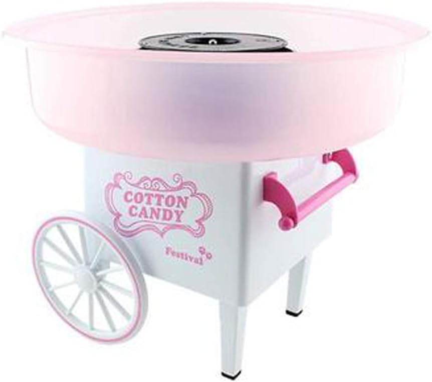 Mini Electric Cotton Candy Machine, Sugar Floss Maker 500W for Kids Toys,Pink