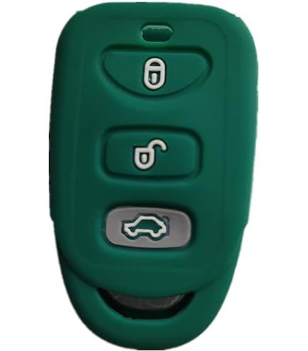 KeyGuardz Silicone Remote Key Fob Cover For Hyundai Kia Elantra Sonata - Soft Rubber Protective Case, Easy Slip-On Fit - View #6