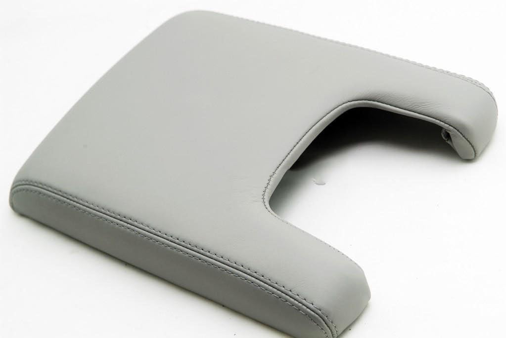 Acura TL Center Console Lid Armrest Cover Real Leather Gray (Leather