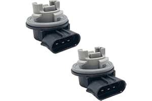 BESULEN Turn Signal Light Bulb Socket, Light Socket Wire Harness Holder, F1TZ-13411-F Compatible with F150, LED Bulb Tail Brake Light Lamp Holder, Automotive Replacement Accessories