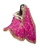 Sakalas Best Indian Women Designer Party wear Maroon Color Saree Sari Fabz-2564