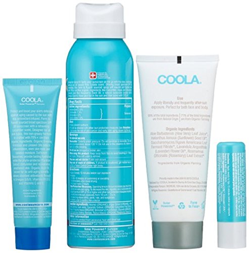 COOLA Organic Suncare, 4 Piece Organic Suncare Travel Set, TSA Approved Sizes - Thumbnail 7