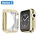 Apple Watch Series 2 Case 38mm, Alritz Plated TPU Protector Slim Anti-scratch Bumper Cover for iWatch Series 2 Series 1, Gold