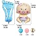 Gender Reveal Party Supplies kit- 87 Pieces Gender Reveal Decorations, Baby Shower, Baby Gender Reveal Ideas, Boy or Girl Banner. Gender Reveal Cupcake Toppers, Mommy to be Sash for Baby Shower,