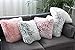 Uhomy 2 Packs Fluffy Accent Pillows Cover 18