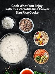 Rice Cooker, Intelligent Digital Slow Cooker with 8