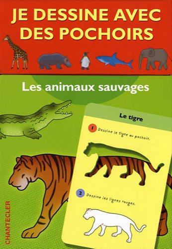 Je dessine avec des pochoirs