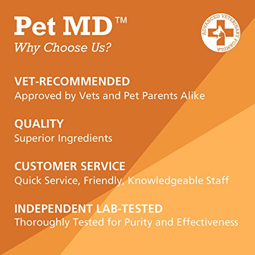 image for Pet MD - Oatmeal Dog Shampoo Cats and Dogs for Itch Relief and Moistur