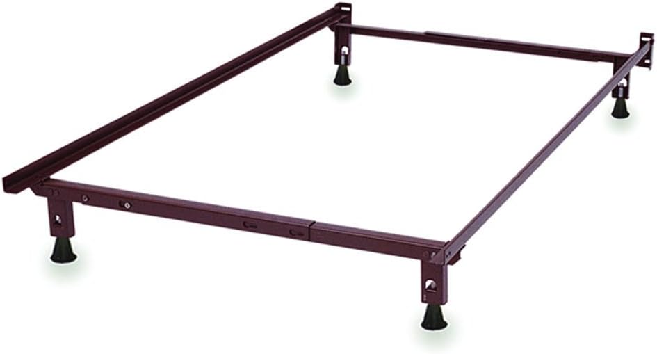 Knickerbocker Metal Bed Frame - Fits Twin and Full (Double) Sizes 4 Leg with