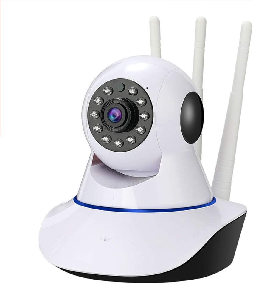 LHL Wireless Surveillance Camera, 1080P HD WiFi Smart Remote Camera, Outdoor Indoor Two-Way Audio Night Vision, 360 Degree Rotation of Network Home,A