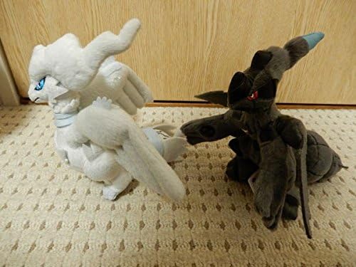Amazon Co Jp ポケットモンスターベストウィッシュ ゼクロム レシラム ぬいぐるみ 2個セット ホビー 通販
