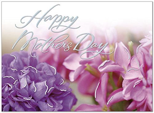 25 Mother's Day Cards - Beautiful Floral Photograph - 26 White Envelopes - FSC Mix - Thumbnail 2