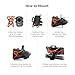 TaoTronics Bike Phone Mount Bicycle Holder, Universal Cradle Clamp for iOS Android Smartphone, Boating GPS, Other Devices, with One-button Released, 360 Degrees Rotatable