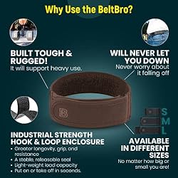 BeltBro Titan Brown MultiPack No Buckle Elastic