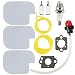 Mckin 530057925 530069247 Air Filter 530095646 Fuel Filter with Fuel Line Spark Plug Gasket Primer Bulb for Poulan Craftsman Chainsaw P3314 P3416 P3816 P4018 PP3416 PP3516 PP3816 PP4018 PP4218 PPB3416 primary