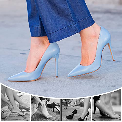 Heel Inserts for Women Pads Protectors - Heel Grips Liner for Men Women, Heel Cushions Inserts for Loose Shoes (6 Pairs)