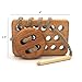 Educational, Eco-Friendly, Lacing Button Toy by Pawoo: Constructive, Wooden, Plaything for Toddlers, Young Children & People in Memory Care - Classic & Traditional, Handmade Tool to Boost Learning
