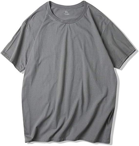 Amazon Tシャツ メンズ 半袖 カレッジ 無地 スポーツ クルーネック ティーシャツ トップス ブラック 無地t 綿 ブラック ホワイト メンズファッション おしゃれ 春 夏 服 白 黒 丸首 半袖tシャツ コットン メンズファッション 夏服 Tシャツ カットソー 通販