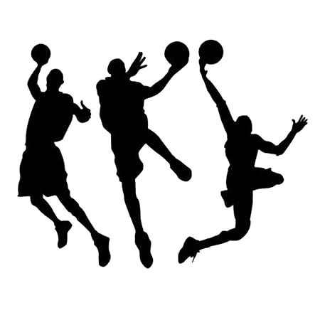 Winhappyhome Equipo de baloncesto etiqueta de la pared de fondo ...