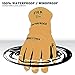 Youngstown Glove 11-3285-60-L Flame Resistant Waterproof Leather Utility Lined with Kevlar Gloves, Large