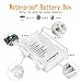LOENDE Led Fairy Lights Fairy String Lights Christmas String Lights 8 Mode 50 LED Remote Battery String Lights Copper Wire Firefly Lights for Wedding Bedroom Party, 100% Waterproof, 2-year Warranty