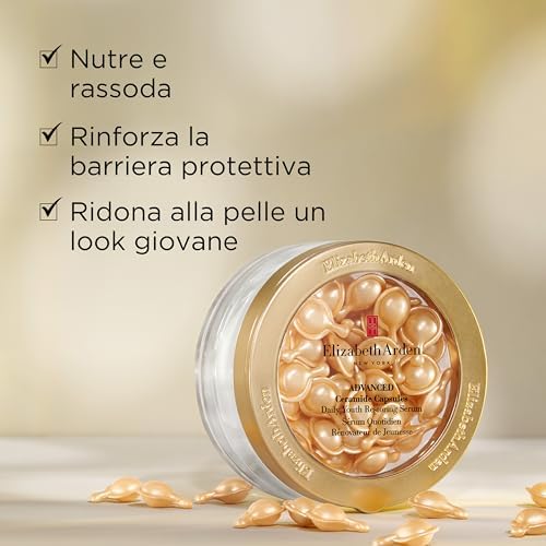 - Advanced Ceramide, Capsule di Siero di Ceramide, con Olio di Tsubaki, Triplo Effetto Anti-Età, Ripara, Idrata e Leviga le Rughe, Dose Singola, Applicare 1 al Giorno - 90 Capsule