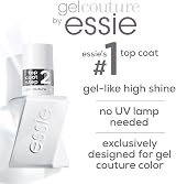 essie Gel Couture Nail Polish Top Coat 13.5ml Clear Gel-Like Shine view 4