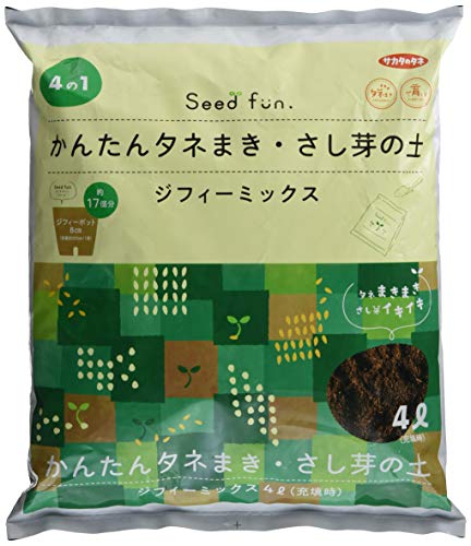サカタのタネ かんたんタネまき・さし芽の土 ジフィーミックス 4L商品画像