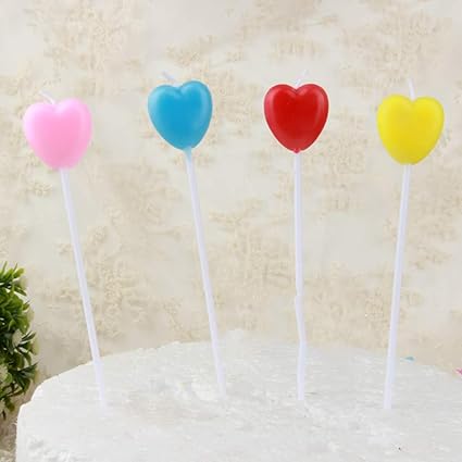 Mignon Qualite Quatre Pieces Cinq Etoiles Amour Amour Bougie Cuisson Gateau Decoration Dessert Decoration Gateau D Anniversaire Decoration Amour Amazon Fr Cuisine Maison