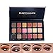 Beauty Glazed 18 Colors Shimmer Rose Gold Textured Eyeshadow Palette Makeup Contour Metallic Eye Shadow Natural Pigmented Nude Naked Smokey Professional Cosmetic