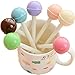 MagiDeal KitMax (TM) Pack of 8 Pcs 0.38mm Cute Cool Novelty Candy Color Lollipops Decor Gel Ink Pen Office School Supplies Students Children Gift (Color May Vary)