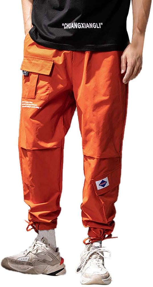 Multi Pockets Cargo Harem Jogger Pants Men Hip Hop Fashion Casual Track Trousers Streetwear Harajuku Hipster Sweatpants