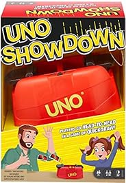 ​UNO Showdown Quick Draw Family Card Game with 112 Cards & UNO Showdown Unit for Ages 7 Years Old & Up