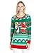 Blizzard Bay Women's, Long Sleeve, Santa and Jesus BFF's Ugly Christmas Sweater Tunic