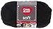 RED HEART Soft Yarn, Black