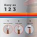 Magnetic Bottle Opener, 3 Pack - Automatic Push Down Beer Openers with Insulated Sleeve - Stainless Steel Magnetic Pop off Easy to use