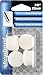 Shepherd Hardware 3011 Round Internal Patio Furniture Insert Tips 7/8-Inch, 4-Pack, White