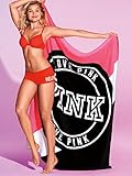 Victoria's Secret Pink Plush Blanket in Hot Pink