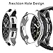 EZCO 2-Pack Case Compatible with Samsung Galaxy Watch 42mm, Soft TPU Plated Case Protector Bumper Shell for Galaxy Smart Watch 42mm SM-R800