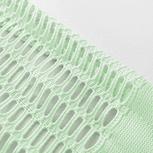 TWOPAGES 5ft Wide x 7ft Tall Pinch Pleated Medical Curtains Privacy Hospital Cubicle Curtain (1 Panel,Green)