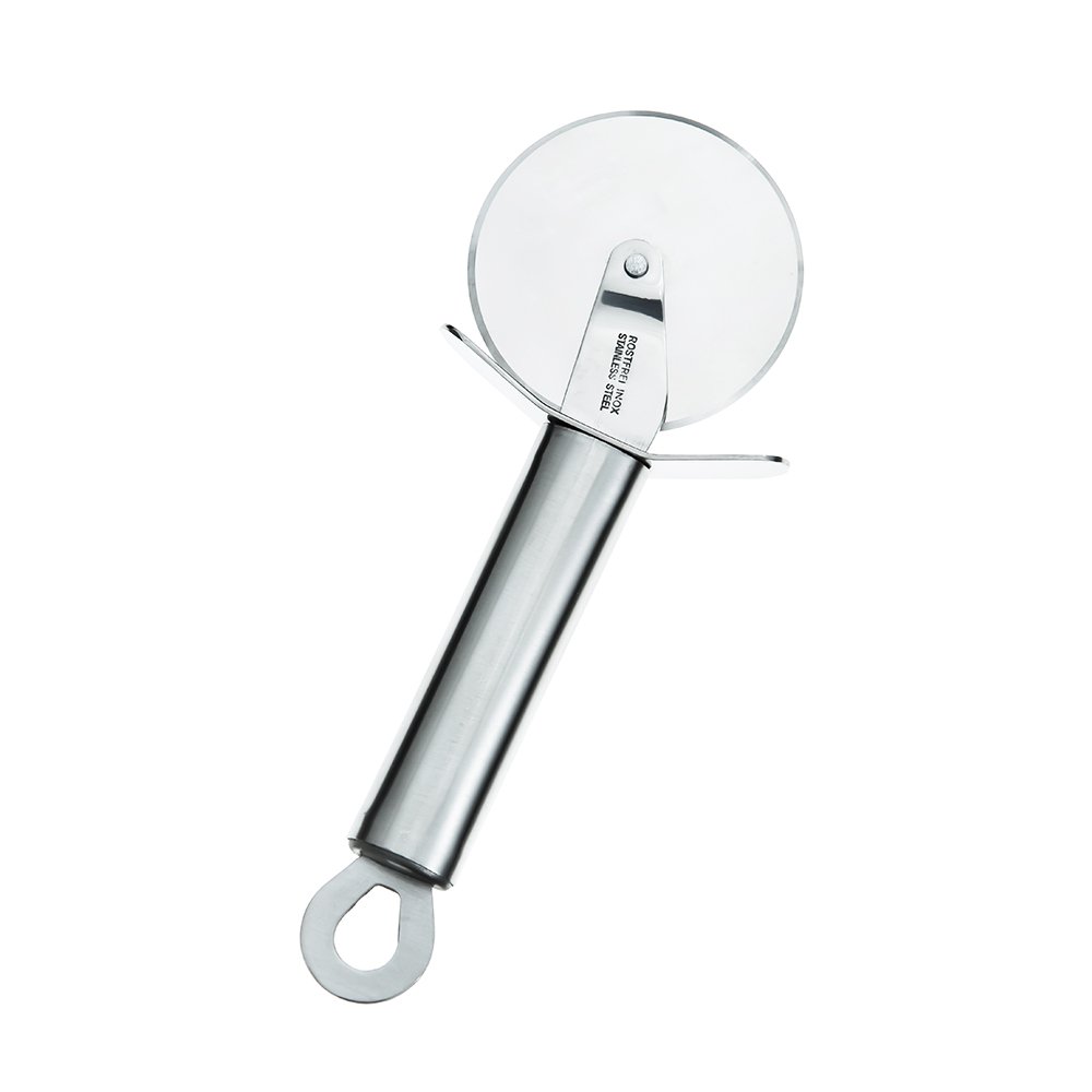 TAFOND Stainless Steel 2.4 inches Sharp Blade Pizza Cutter Wheel Nonstick Pastry Slicer with Sturdy Handle