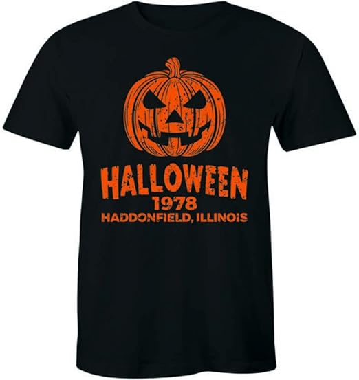 Halloween 1978 T Shirt Horror Movie Haddonfield Pumpkin Head TV Show