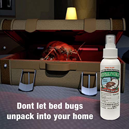Bed Bug Patrol Safe Travels Bed Bug Blasting Travel Spray, 3oz