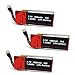 3pcs Genuine 30C 3.7V 500mAh Rechargeable Lipo Batteries for Cheerwing CW4 U42W U45 U45W RC Drone