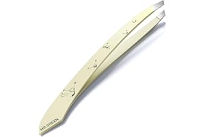 MR.GREEN Tweezers for Women Facial Hair, Professional Precision Eyebrow Tweezers for Women and Men, Stainless Steel Slanted C
