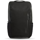 Troubadour Pioneer Backpack 3.0 - Premium Everyday Bag with Padded Laptop Section, Ventilated Shoe Compartment & Sustainable Waterproof Material - All-Day LIghtweight Comfort Design - Black