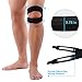 Yosoo Patella Knee Strap Adjustable Neoprene Infrapatellar Strap Band Brace for Knee Support Fits Running, Basketball, Outdoor Sports Help with Jumpers and Runners Knee, 11'' - 18'', Black