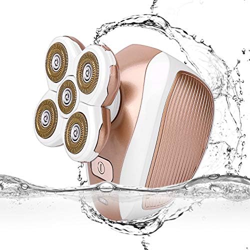 Women's Painless Hair Removal by Beaucares, Rechargeable Waterproof Electric Bikini Trimmers for Body Arm Legs Face Lips Bikini- [As Seen On TV]