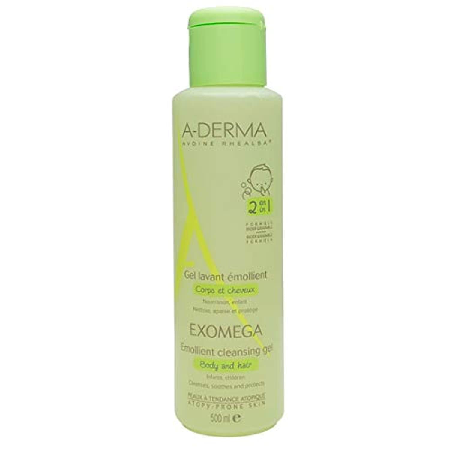 Aderma Exomega Emollient Cleansing Gel 500ml