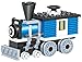 Mini Train - 59 pcs building blocks steam single window cabin armoured engine locomotive railway train set that will keep fun traveller excited longer - a gift for 6+ children, compatible parts